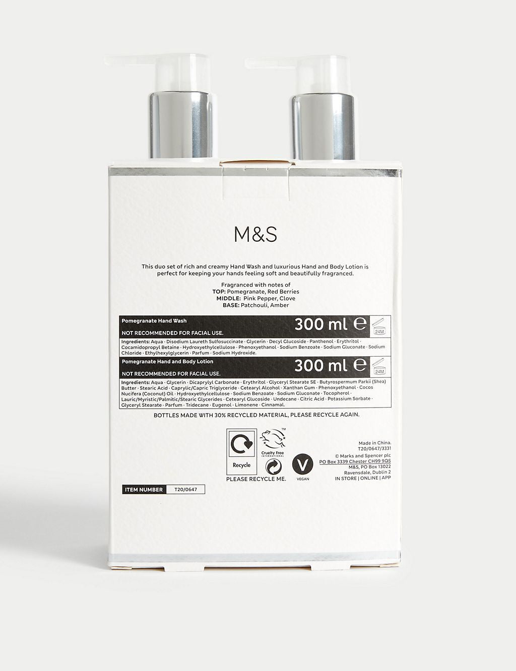 Pomegranate Hand Wash &amp;amp; Lotion Duo
