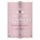 Pommery Apanage Rose Champagne NV   75cl