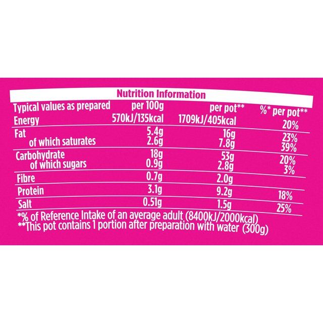 Pot Noodle Piri Piri Chicken   90g