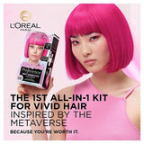 Preference Meta Vivids Semi-Permanent Hair Colour Pink 7.22