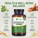 Prowise Ginkgo Biloba and Korean Ginseng Tablets 8000mg x180