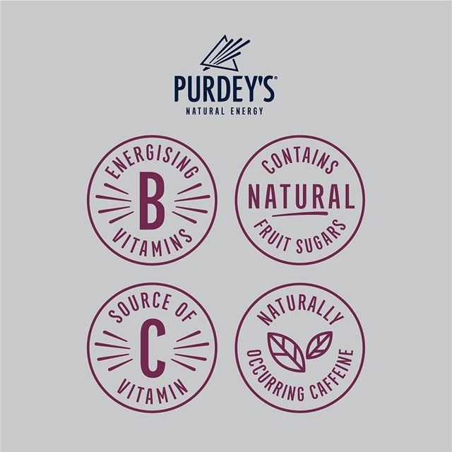 Purdey's Natural Energy Refocus Dark Fruits   330ml