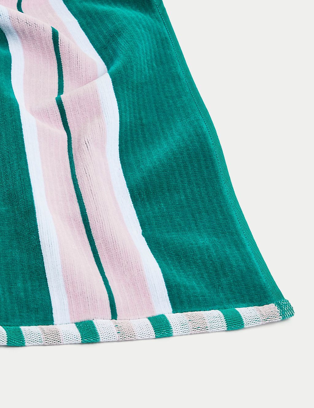 Pure Cotton Striped Sand Resistant Beach Towel