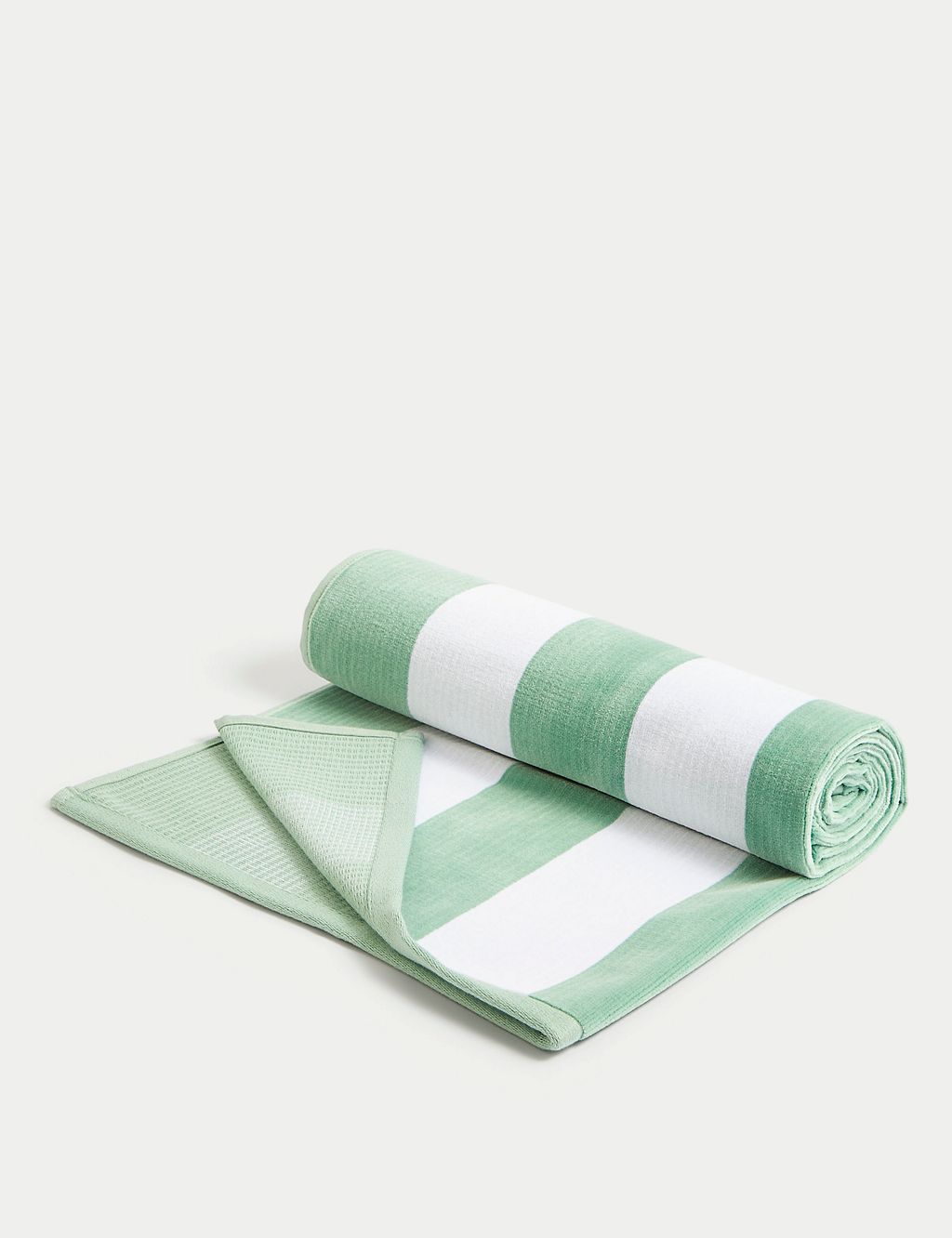 Pure Cotton Striped Sand Resistant Beach Towel