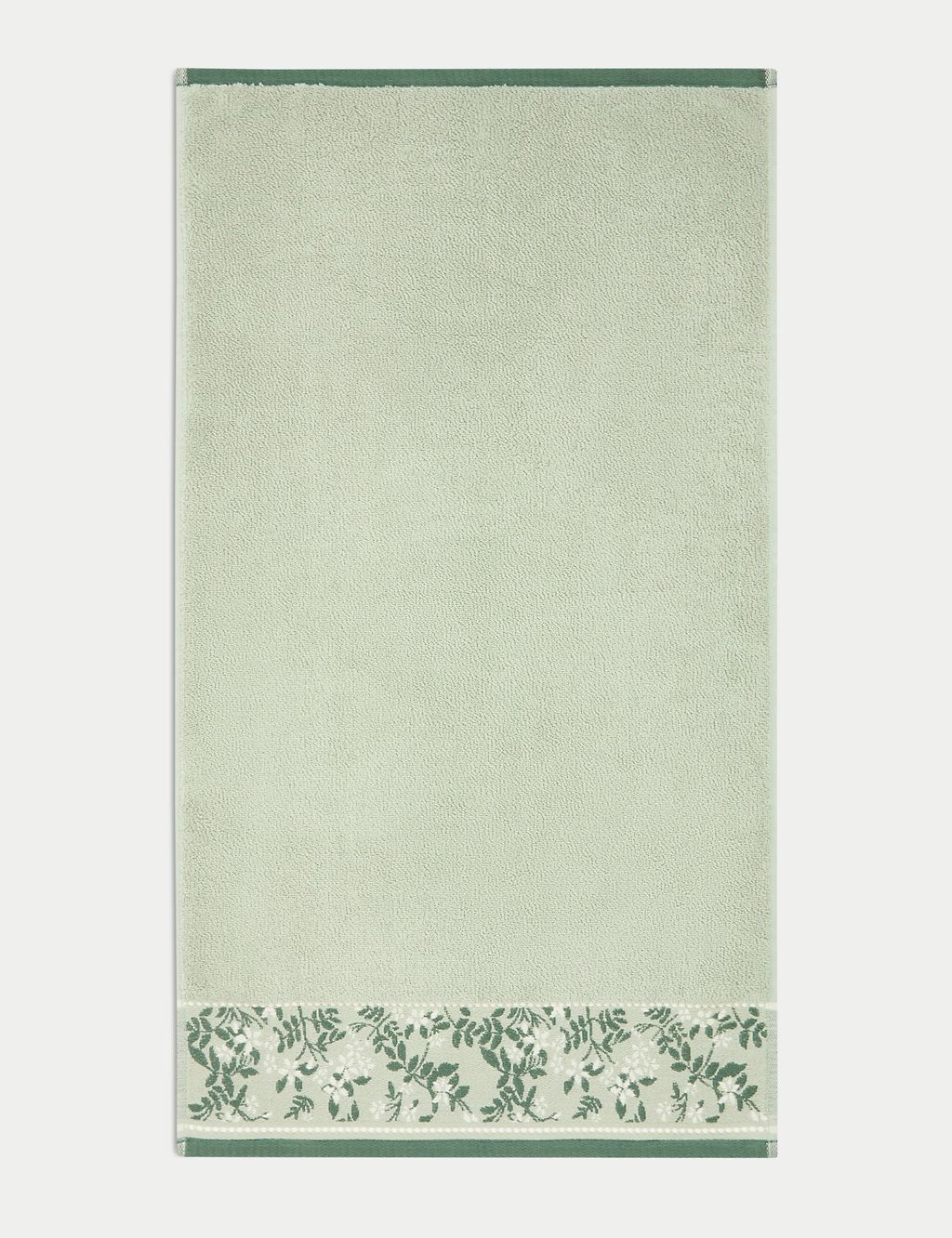 Pure Cotton Woven Floral Towel