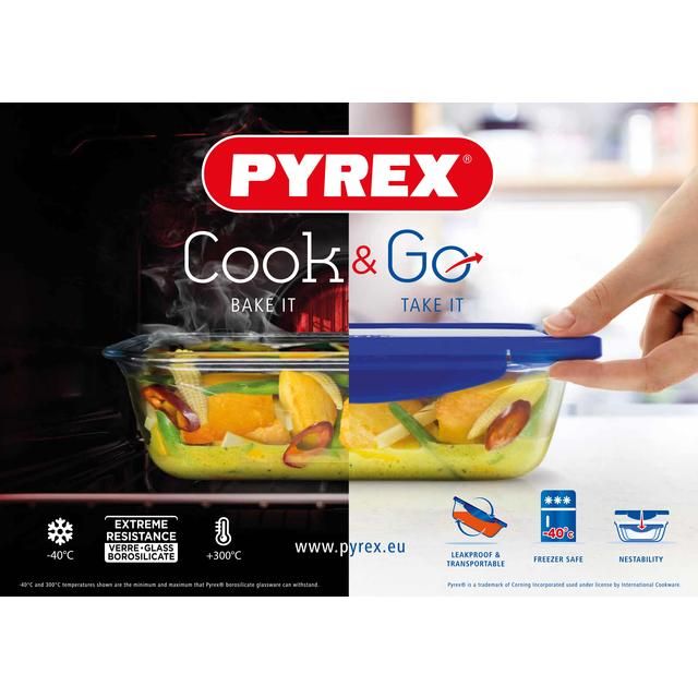 Pyrex Cook&amp;amp;Go Glass Roaster Small 20cm