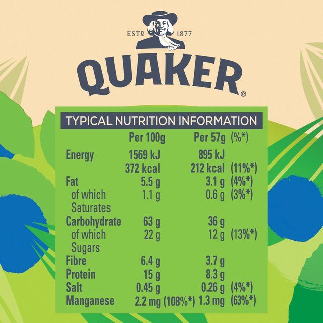 Quaker Oat So Simple Apple &amp;amp; Blueberry Porridge Cereal Pot   57g