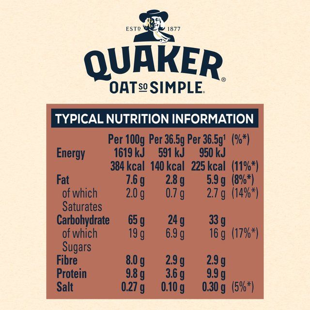 Quaker Oat So Simple Velvety Chocolate Porridge Cereal Sachets   10 per pack