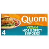 Quorn Vegan 4 Hot &amp;amp; Spicy Burger   264g