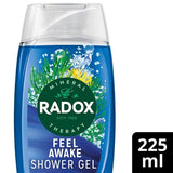 Radox Feel Awake 2-In-1 Body Wash &amp;amp; Shampoo 225ml