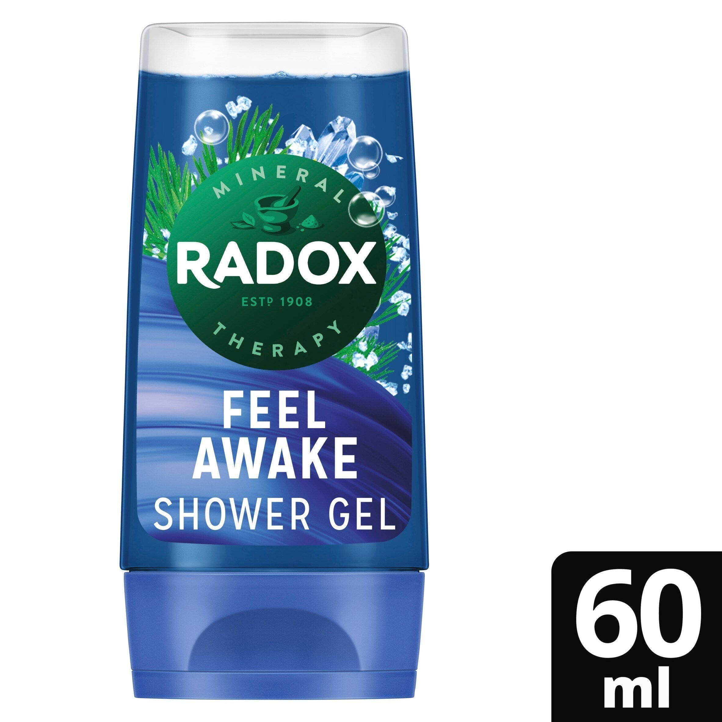 Radox Feel Awake 2-in-1 Shower Gel &amp;amp; Shampoo 60ml