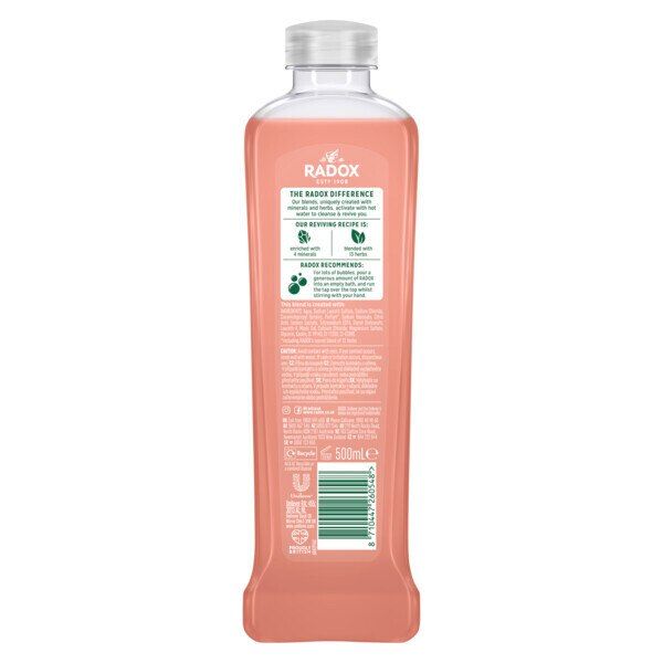 Radox Mineral Therapy Bath Soak Feel Detoxed 500ml