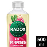 Radox Mineral Therapy feel pampered bath soak 500ml
