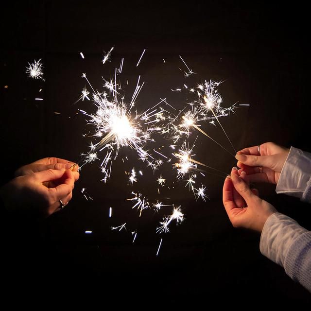 Rainbow Mini Sparklers   10 per pack