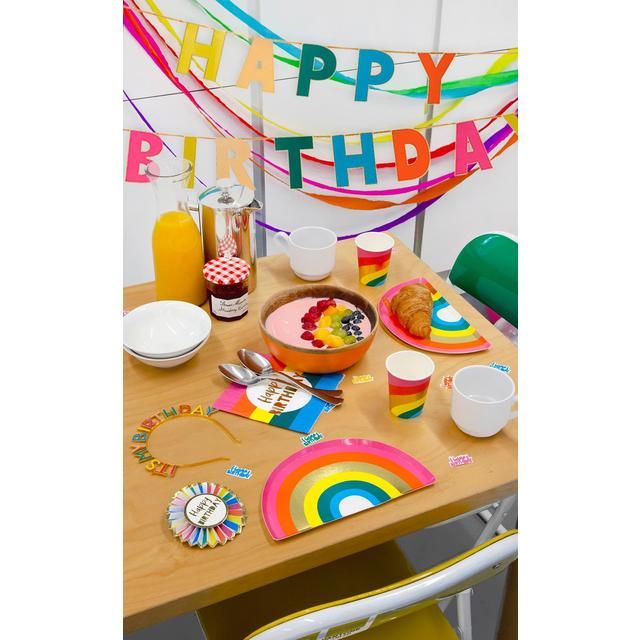 Rainbow Paper Napkins   16 per pack