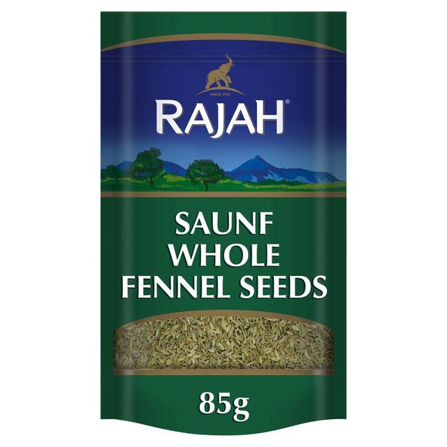 Rajah Spices Whole Fennel Saunf Seeds   85g