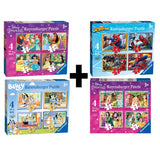 Ravensburger 4 In a Box Jigsaw Puzzles Assortment 12, 16, 20 &amp;amp; 24pc