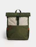 Recycled Polyester Scuff Resistant Rolltop Backpack