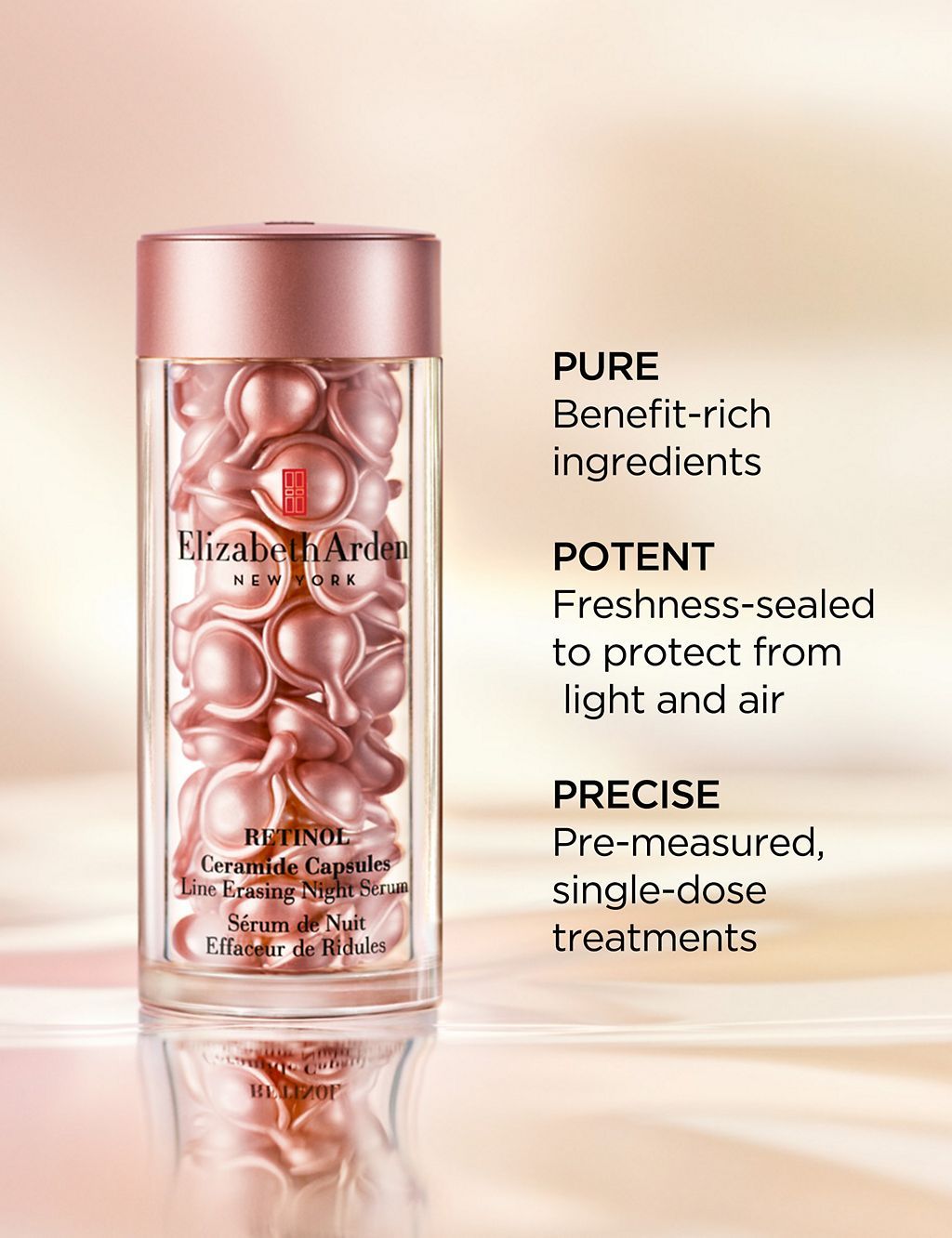 Retinol Ceramide Capsules Line Erasing Night Serum 30-Piece