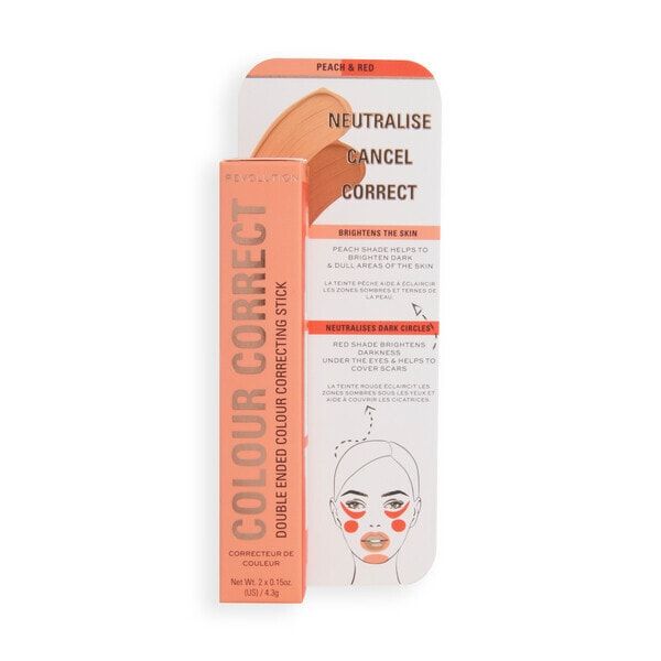Revolution Colour Correcting Stick Red &amp;amp; Peach