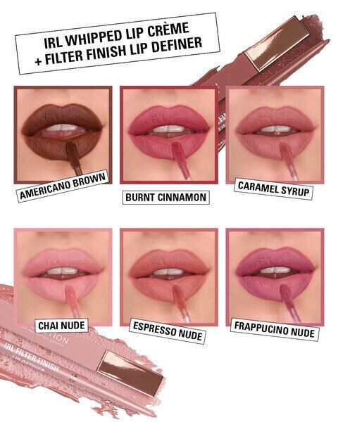 Revolution Irl Filter Finish Lip Definer Espresso Nude