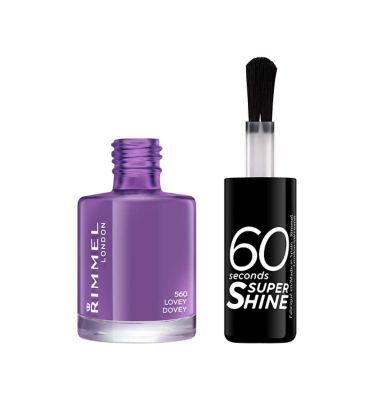 Rimmel 60 Seconds Super Shine Nail Polish Lovey Dovey