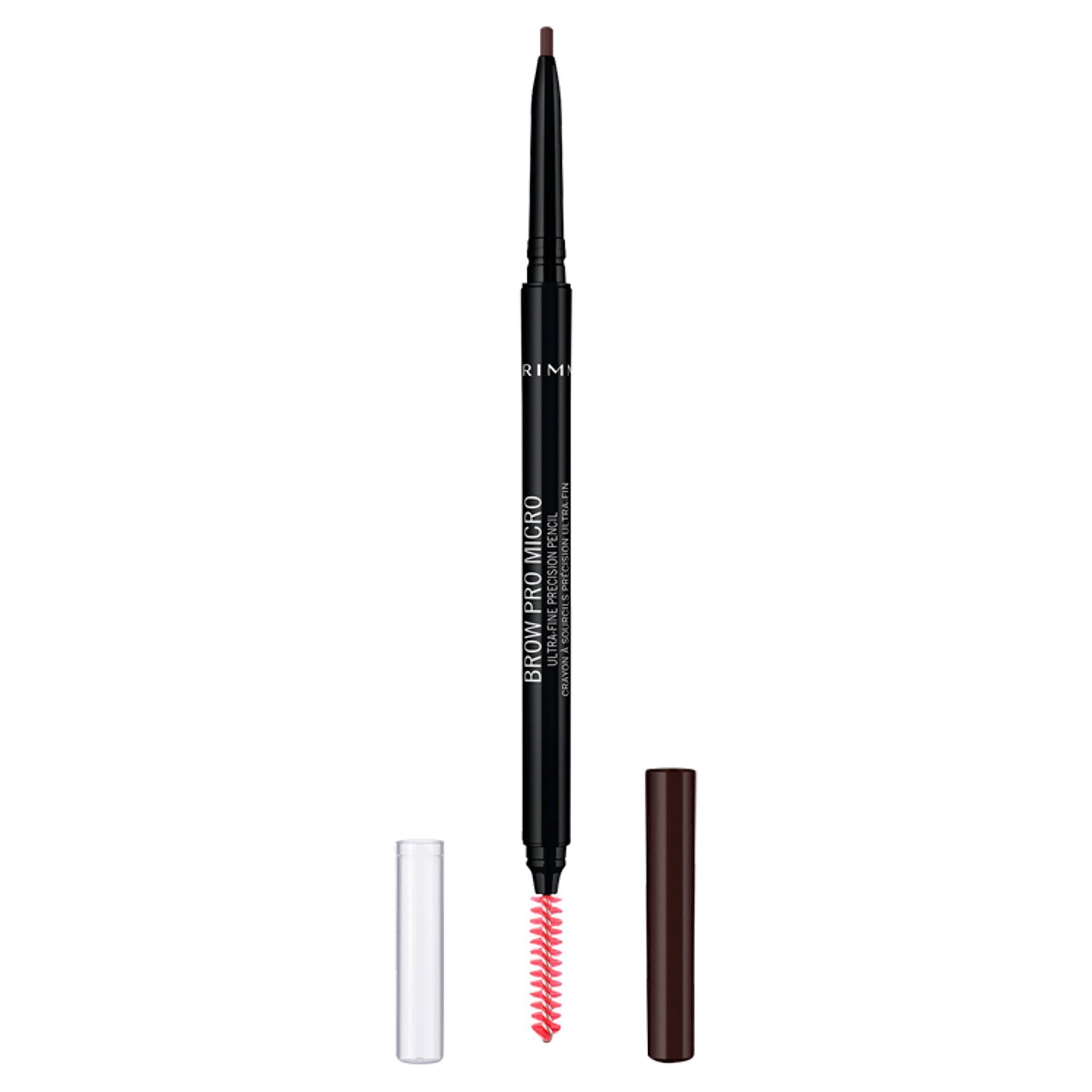 Rimmel London Brow Pro Microdefiner Pencil Dark Brown 0.9g