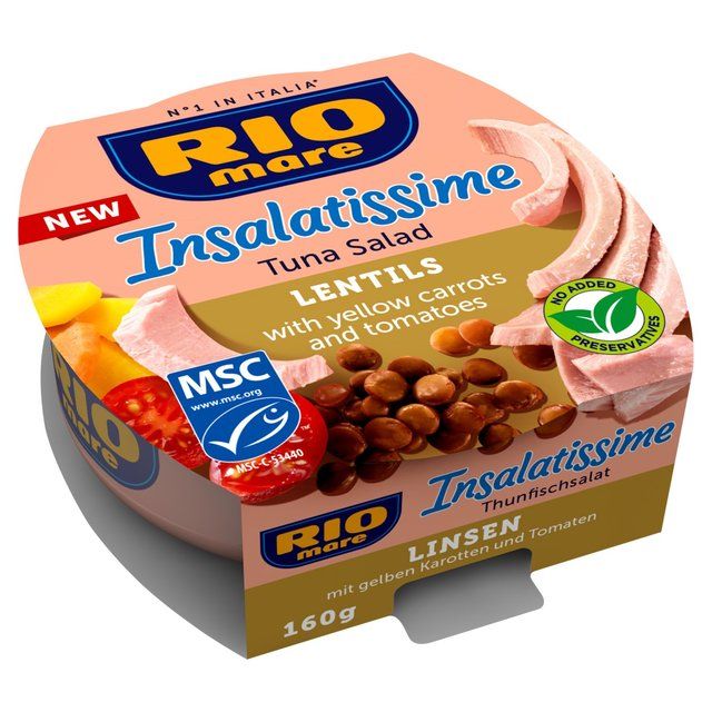 Rio Mare MSC Tuna &amp;amp; Lentil Salad   160g