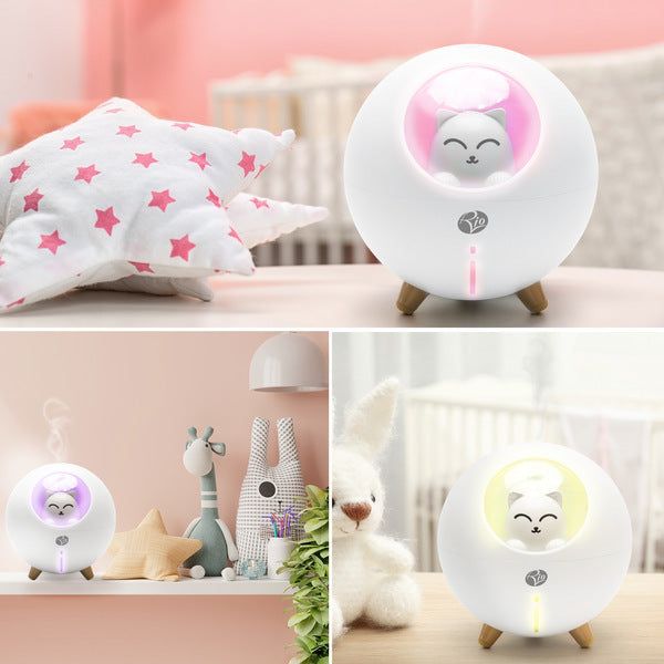 Rio MIA Cat Essential Oil Diffuser, Humidifier &amp;amp; Night Light