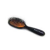 Rock &amp;amp; Ruddle Black Stardust Small Synth Bristle Hairbrush