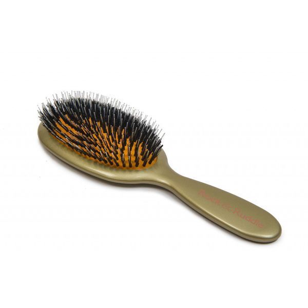 Rock &amp;amp; Ruddle Gold Large Synthetic Bristle Hairbrush