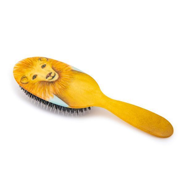 Rock &amp;amp; Ruddle Lion Large Pure Bristle Hairbrush