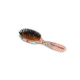 Rock &amp;amp; Ruddle Pink Gingham Small Baby Bristle Hairbrush