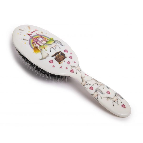 Rock &amp;amp; Ruddle Unicorns Large Mix Bristle Hairbrush