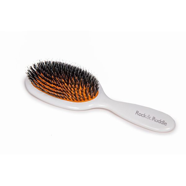 Rock &amp;amp; Ruddle White Shine Large Synthetic Bristle Hairbrush