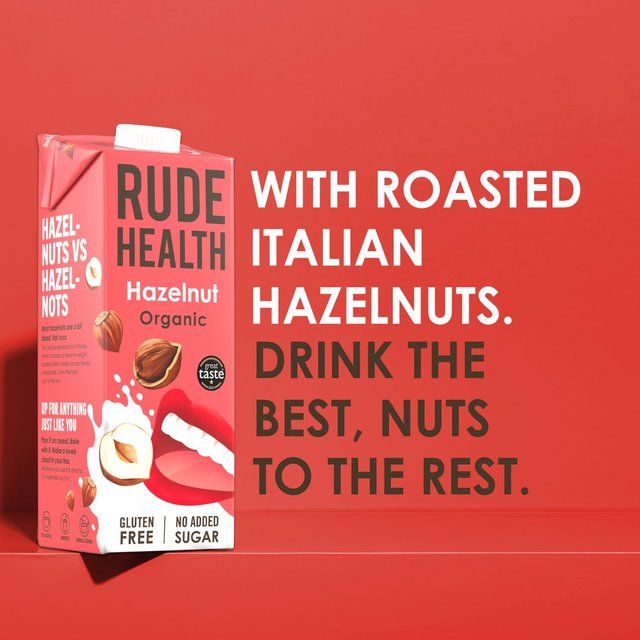 Rude Health Organic Hazelnut Drink Longlife   1L