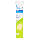 Sainsbury's Bones Vitamin D 25&amp;micro;g Effervescent Lemon &amp;amp; Lime Flavour 20 One a Day