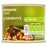 Sainsbury's Chickpeas 215g (130g*)