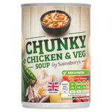 Sainsbury's Chunky Chicken &amp;amp; Vegetable Soup 400g