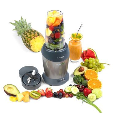 Salter NutriPro 1000 Multi Purpose Bender and Smoothie Maker - Silver