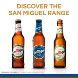 San Miguel Alcohol Free Lager Beer Bottles   12 x 330ml