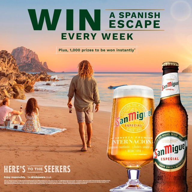 San Miguel Premium Lager Beer Bottle   660ml