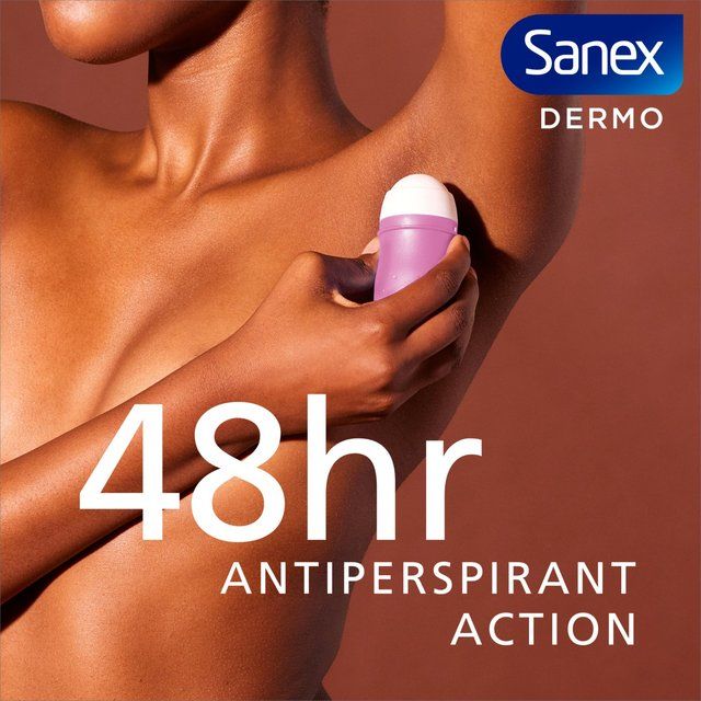 Sanex Dermo Invisible Roll On Antiperspirant Deodorant   50ml