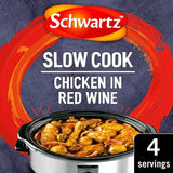 Schwartz Chicken In Red Wine Slow Cook Recipe Mix   35g