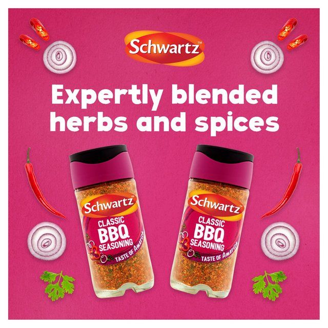 Schwartz Classic BBQ Seasoning Jar   44g
