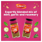 Schwartz Rosemary &amp;amp; Garlic Lamb Seasoning Jar   38g