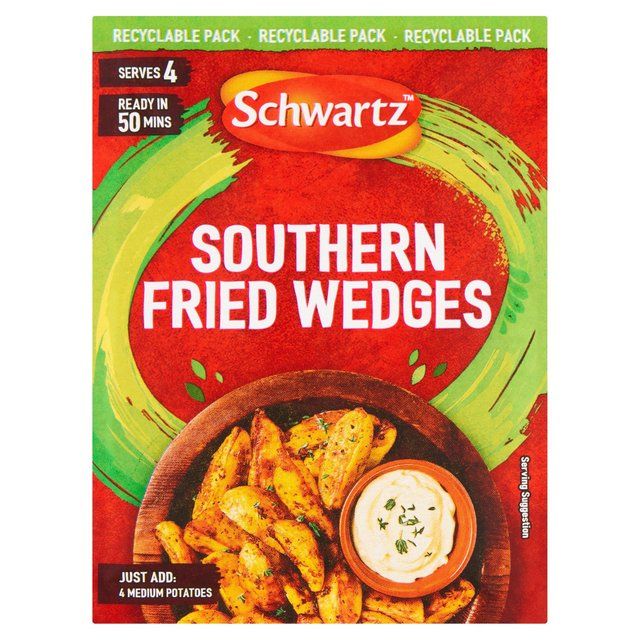 Schwartz Southern Fried Wedges   35g