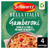 Schwartz X Bella Italia Gamberoni Garlic &amp;amp; Chilli Prawn Spaghetti   35g