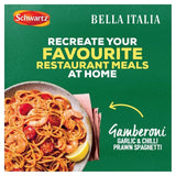 Schwartz X Bella Italia Gamberoni Garlic &amp;amp; Chilli Prawn Spaghetti   35g