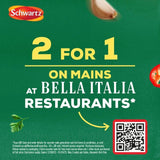 Schwartz X Bella Italia Gamberoni Garlic &amp;amp; Chilli Prawn Spaghetti   35g